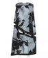 Deconstructed Safety Pin Print Skirt